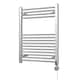 image 1 of Zennor - Chrome Electric Towel Rail H800mm x W600mm Straight 200w Thermostatic