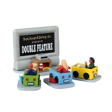 Lemax - Caddington Village - Accessory: Backyard Drive-In (set of 4) - (33616) /Xmas