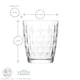 image 3 of LAV Artemis Water Glasses - 340ml - Clear - Pack of 6 Clear