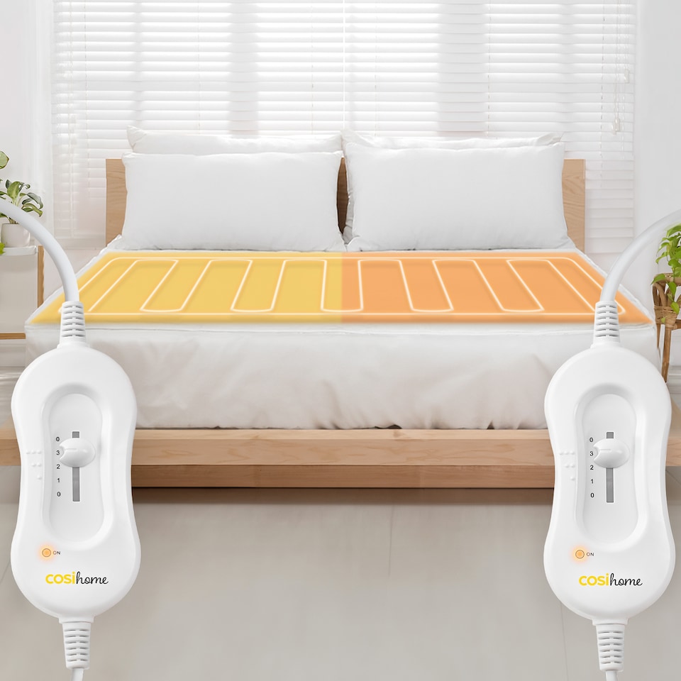 image 1 of Dual Control Electric Blanket - Double Size