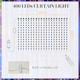 image 7 of HOMCOM Smart LED Curtain Lights, Dynamic DIY Fairy Lights, 3x3(m)
