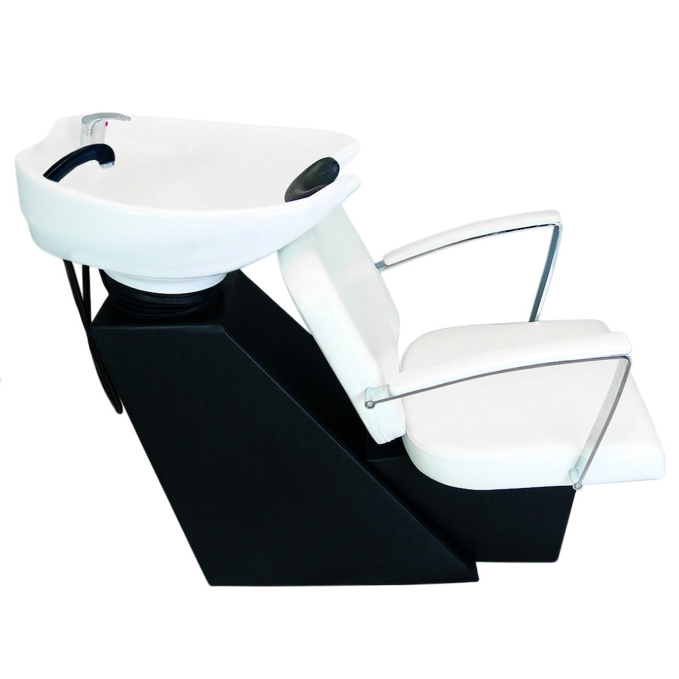 image 1 of Salon Backwash Chair White | White