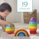 image 2 of Infantino Imagination Stacking Playset 19Pc