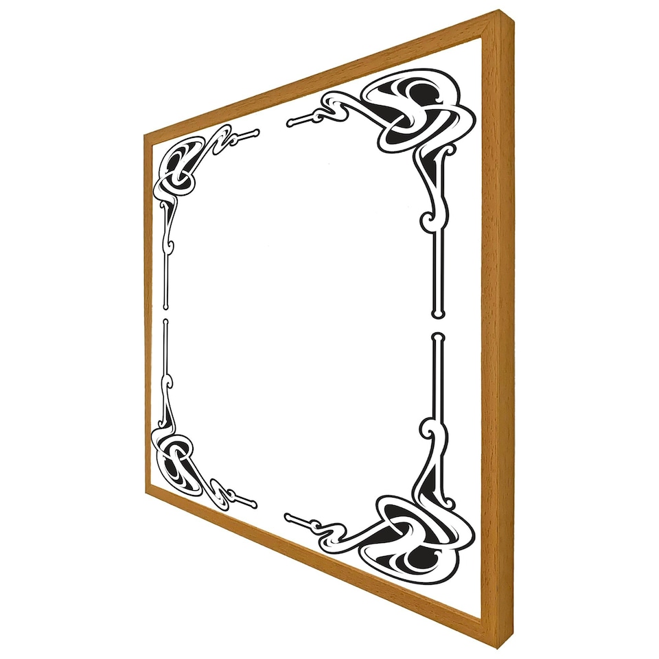 image 1 of Decorative border (Picture Frame) Black | XL