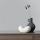 image 2 of Grandeco Telma Hessian Vinyl Textured Wallpaper - Grey - 10.5m x 53cm | Grey