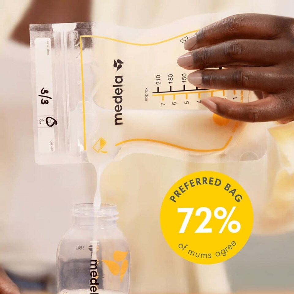 image 1 of Medela Breastmilk Storage Bag 25Pk