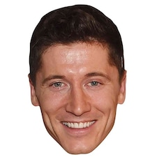 Robert Lewandowski Cardboard Face Mask