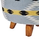 image 4 of Interiors by Premier Cefena Round Footstool