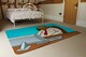 image 3 of Sloth Animal Office Worker Pop Art Retro Designer Rug | Multi