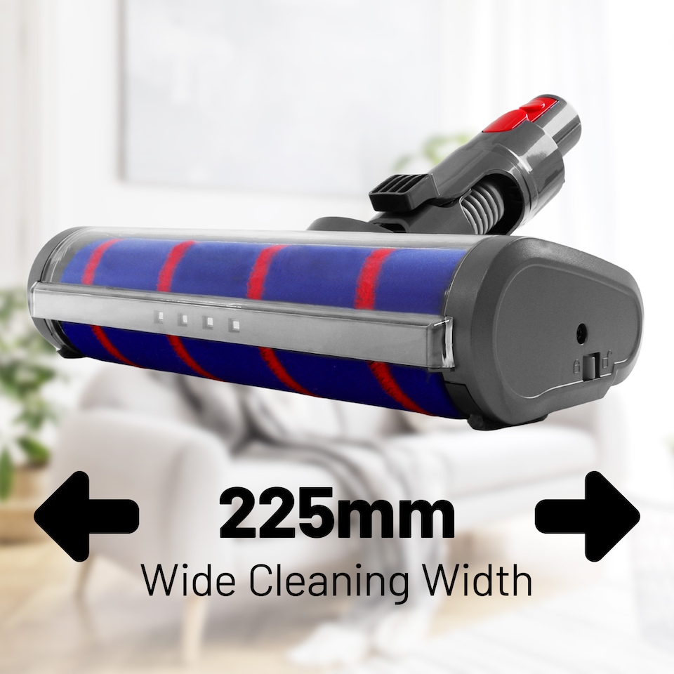 image 1 of Reliapart Soft Roller Cleaner Head For Dyson V8 Cyclone DS20 Hard Floor Attachment