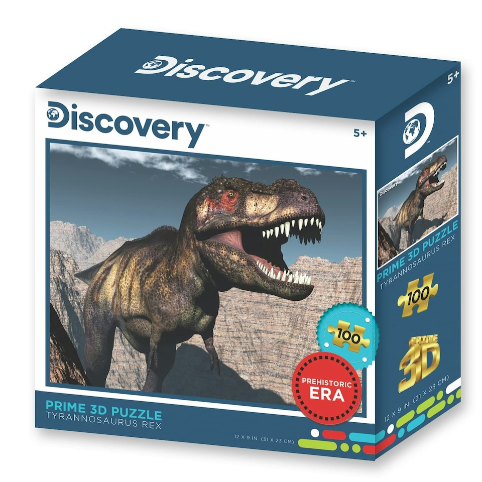 Discovery Tyrannosaurus Rex 100 pc Puzzle - 3D Childrens Puzzles