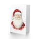 image 2 of Jolly Santa Claus Snowflakes Snow Festive Xmas Blank Christmas Card