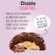 image 4 of Diablo No Added Sugar Chocolate and Peanut Cocoa Cookies 110g 3 Pack