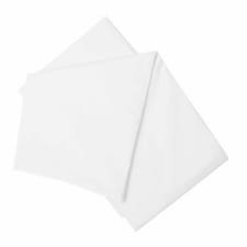Belledorm Brushed Cotton Extra Deep Fitted Sheet - White - Kingsize