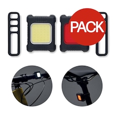 MidOcean Blight Front Bike Lights Set (Pack of 2) - Black - One Size