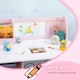 image 4 of HOMCOM 2 PCs Childrens Table and Chair Set w/ Whiteboard Storage - Pink 