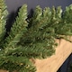 image 7 of 2.7m x 25cm Plain Green Christmas Garland with 200 Bullet Tips