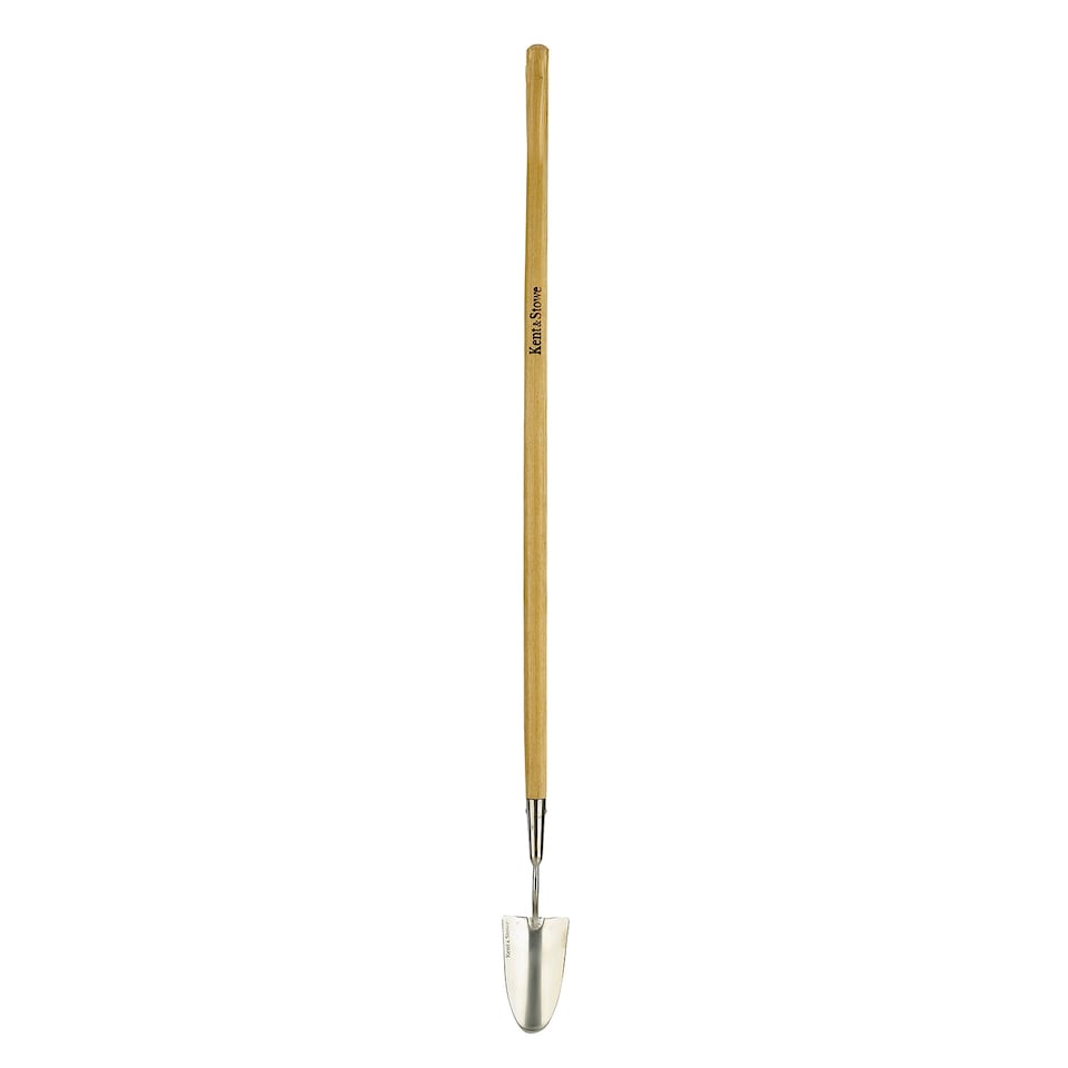 image 1 of Kent & Stowe 125 cm Stainless Steel Long-Handled Trowel with Ash Handle | Multi | One Size
