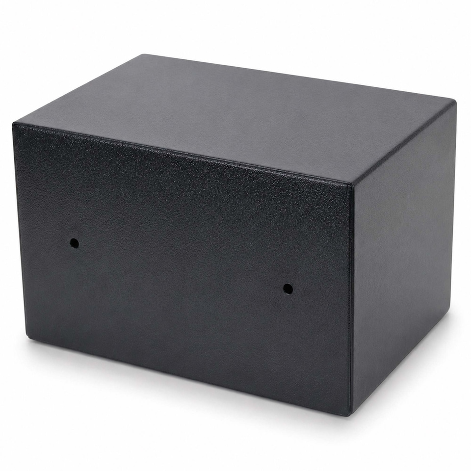 image 1 of 10L Key Operated Steel Safe Box Security Home Office