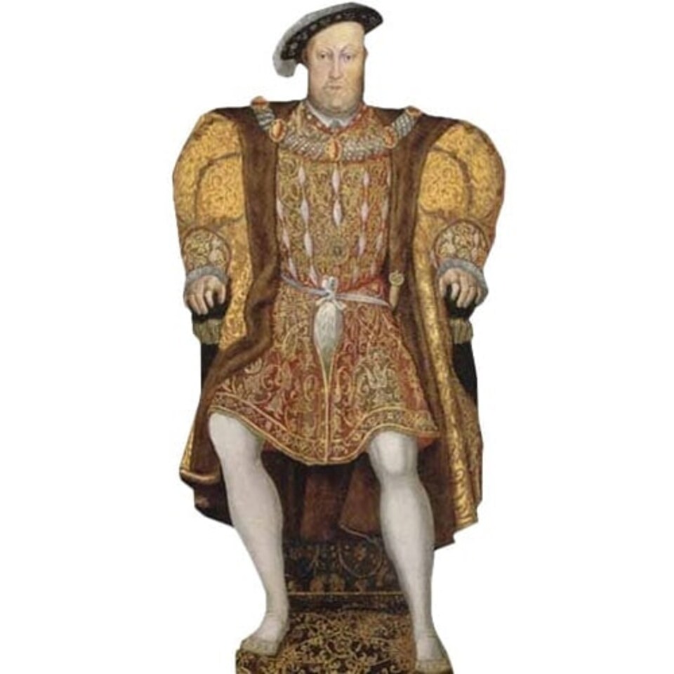 King Henry VIII Lifesize Cardboard Cutout - 178cm