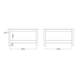 image 9 of Madrid Coffee Table in Matt Black