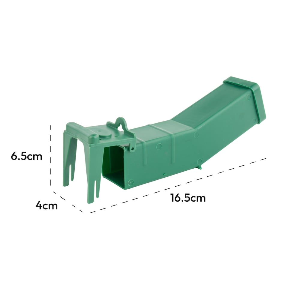 image 1 of KCT 2 Pack Humane No Kill Mouse Trap Indoor Outdoor Rodent Catcher Simple Release