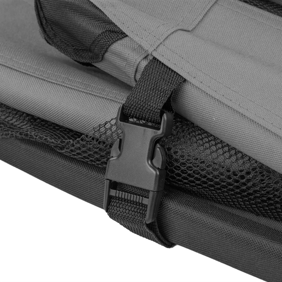 image 1 of KCT Extra Large Grey Fabric Pet Carrier Crate Travel Transport Bag for Cats and Dogs