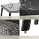 image 5 of Rattan lounge set with aluminum frame, Pula