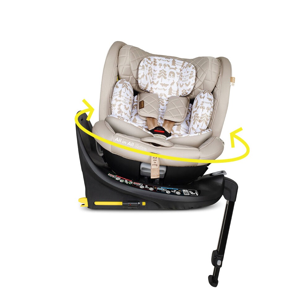 image 1 of Cosatto All in All Extra iSize 360 Car Seat Birth to 12 Years, Extended Rear Facing, ISOFIX with 360 Rotation
