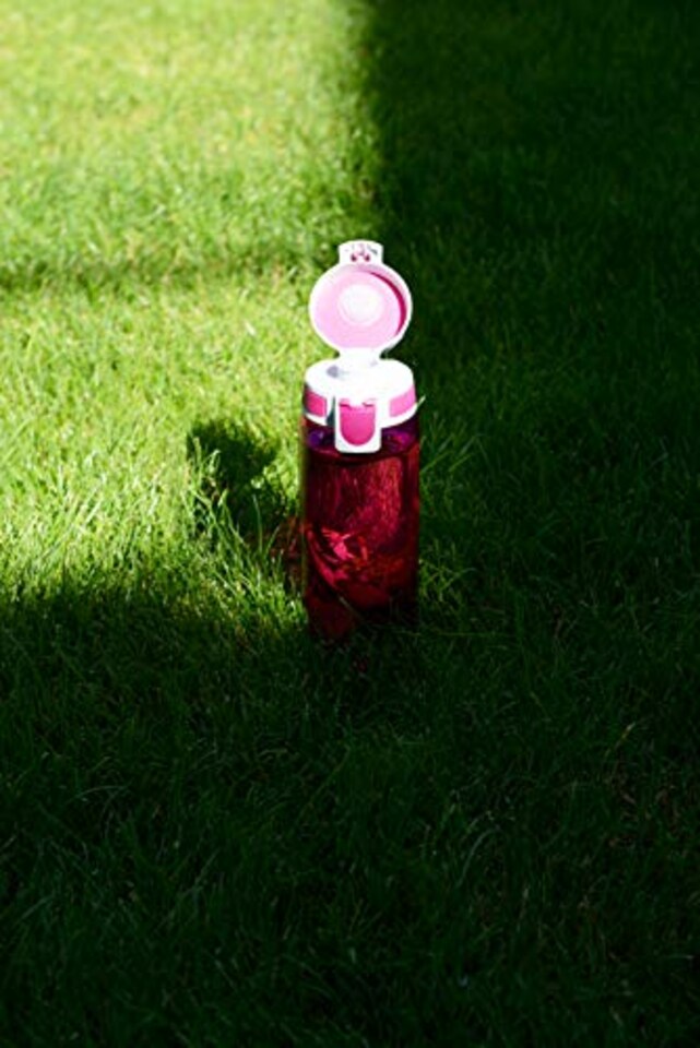 image 1 of Sigg - Tritan Water Bottle - Total Color One Berry - Suitable For Carbonated Beverages - Dishwasher Safe - Leakproof - Featherweight Bpa Free - 0.6L