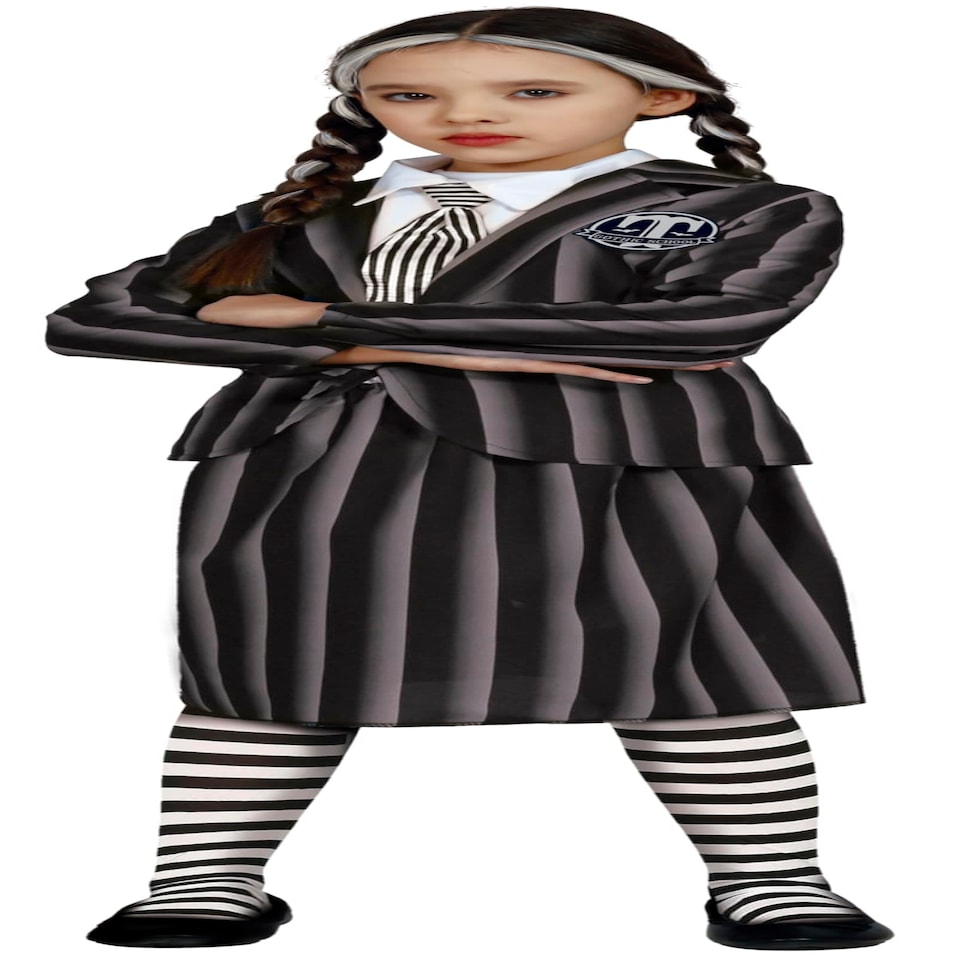image 1 of Fancy Dress Child Gothic Student - 5-6 Years
