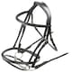 image 3 of Shires Velociti Padded Raised Flash Bridle Brown | Size: X-Full
Colour: H.Brown