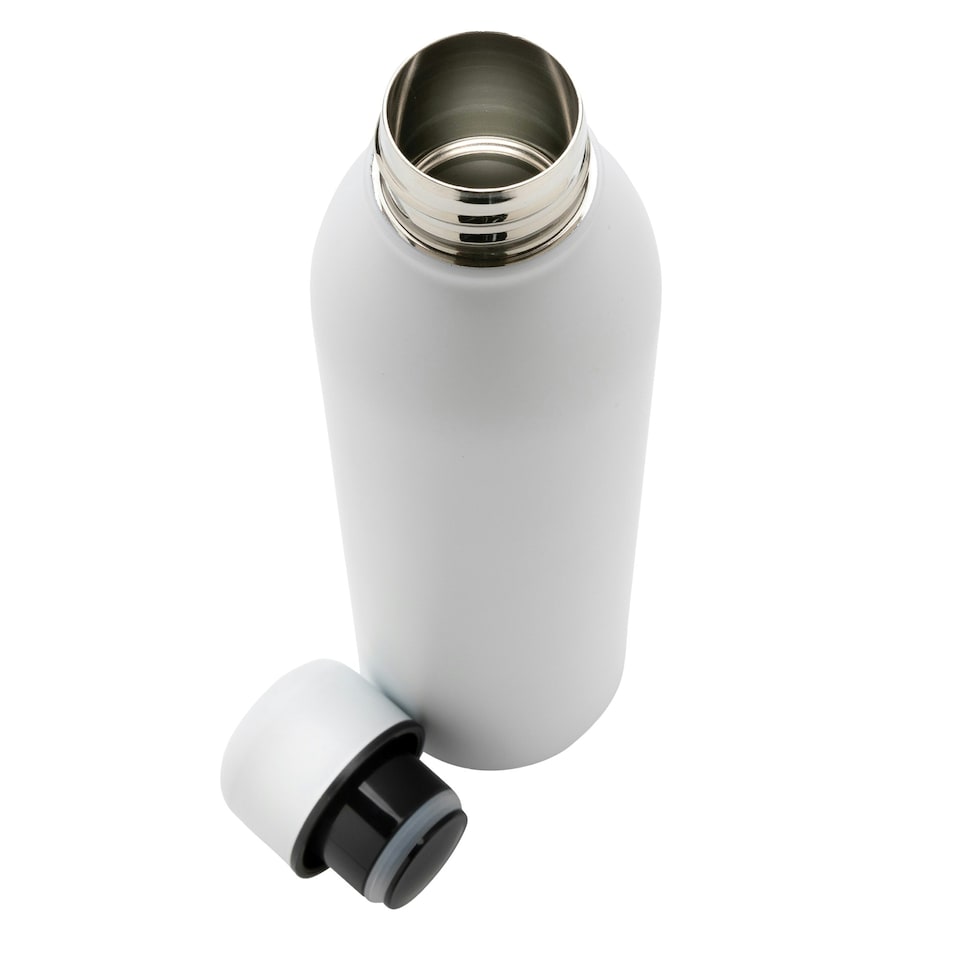 image 1 of XD Collection Recycled Stainless Steel 500ml Thermal Flask - White - One Size White | One Size