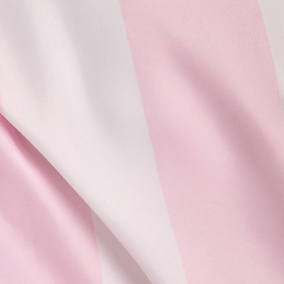 image 1 of OHS Vertical Stripe Microfibre Bedding Duvet Cover Set with Pillowcase | Pink | Pink | Double