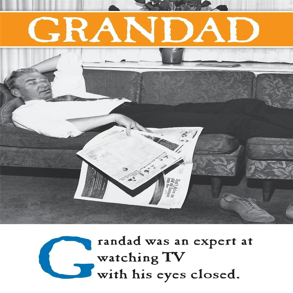 Father's Day Card For Grandad