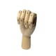 image 5 of Pack of 6 Small Wooden Right Hand Manikin 18cm (7") - Wood Drawing Painting Art