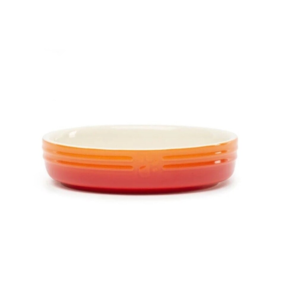 image 1 of Scruffs Ceramic Ombre Pet Saucer 13cm | Orange | 1