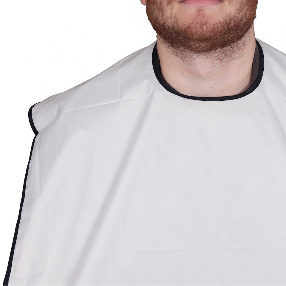 image 1 of Waterproof Professional Shaving Grooming Hair Beard Apron Bib