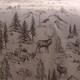 image 3 of D & D Alpine Stag Duvet Cover Set Natural