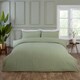 image 5 of Seersucker Polycotton Duvet Cover Set with Pillowcase