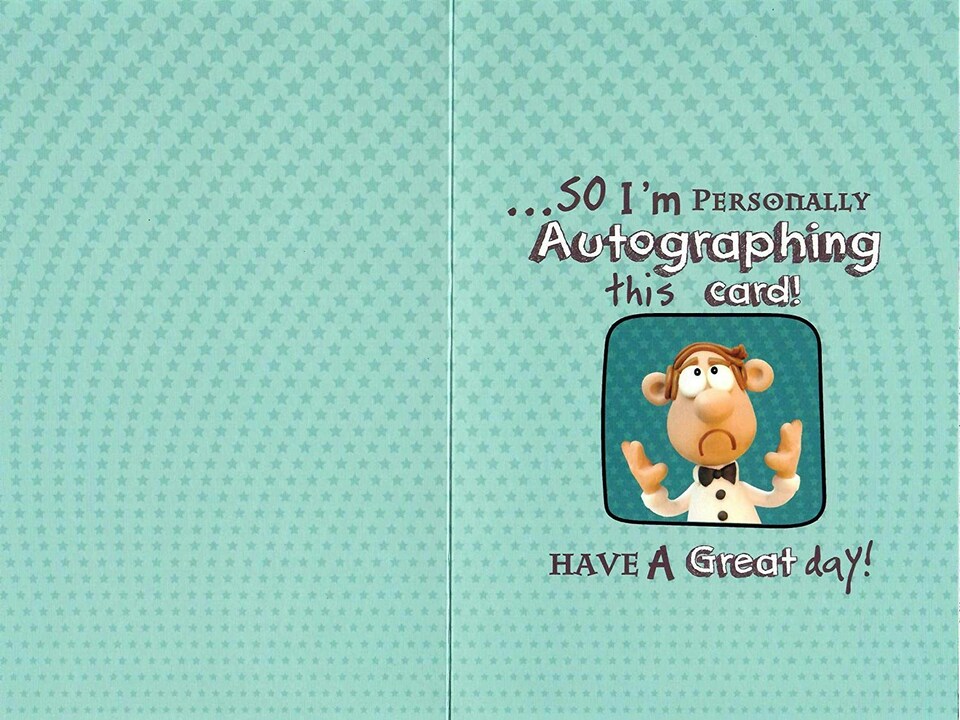 image 1 of Nutty Putty Dad, Some Star Treatment Birthday Card