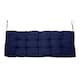 image 1 of Living and Home Outdoor Waterproof Bench Seat Cushion, Navy Blue