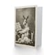 image 2 of Francisco Goya Art Card And So Was His Grandfather Noble Donkey