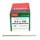 image 3 of Timco - Classic Multi-Purpose Screws - PZ - Double Countersunk - A4 Stainless Steel  (Size 6.0 x 150 - 100 Pieces)
