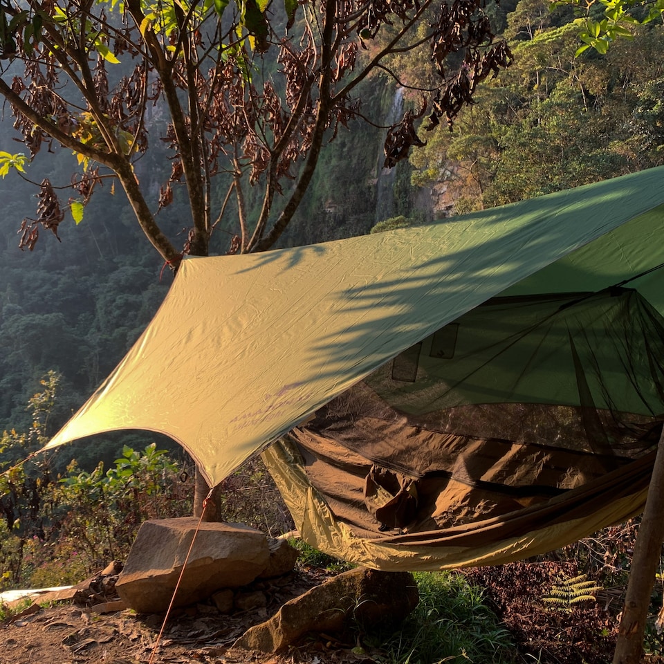 image 1 of Amazonas Camping Hammock Rain Tarp – Traveller