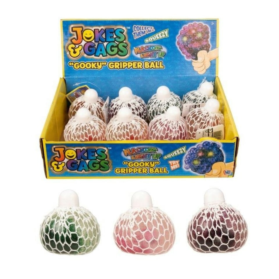 image 1 of Single Light Up Gooky Gripper Ball