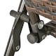 image 8 of Outsunny 2pcs Rattan Chair Foldable Garden Furniture w/ Armrest Brown