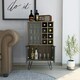 image 5 of Core Products Vegas, Wine Cabinet H109.4cm x W59.6cm x D40cm Brown