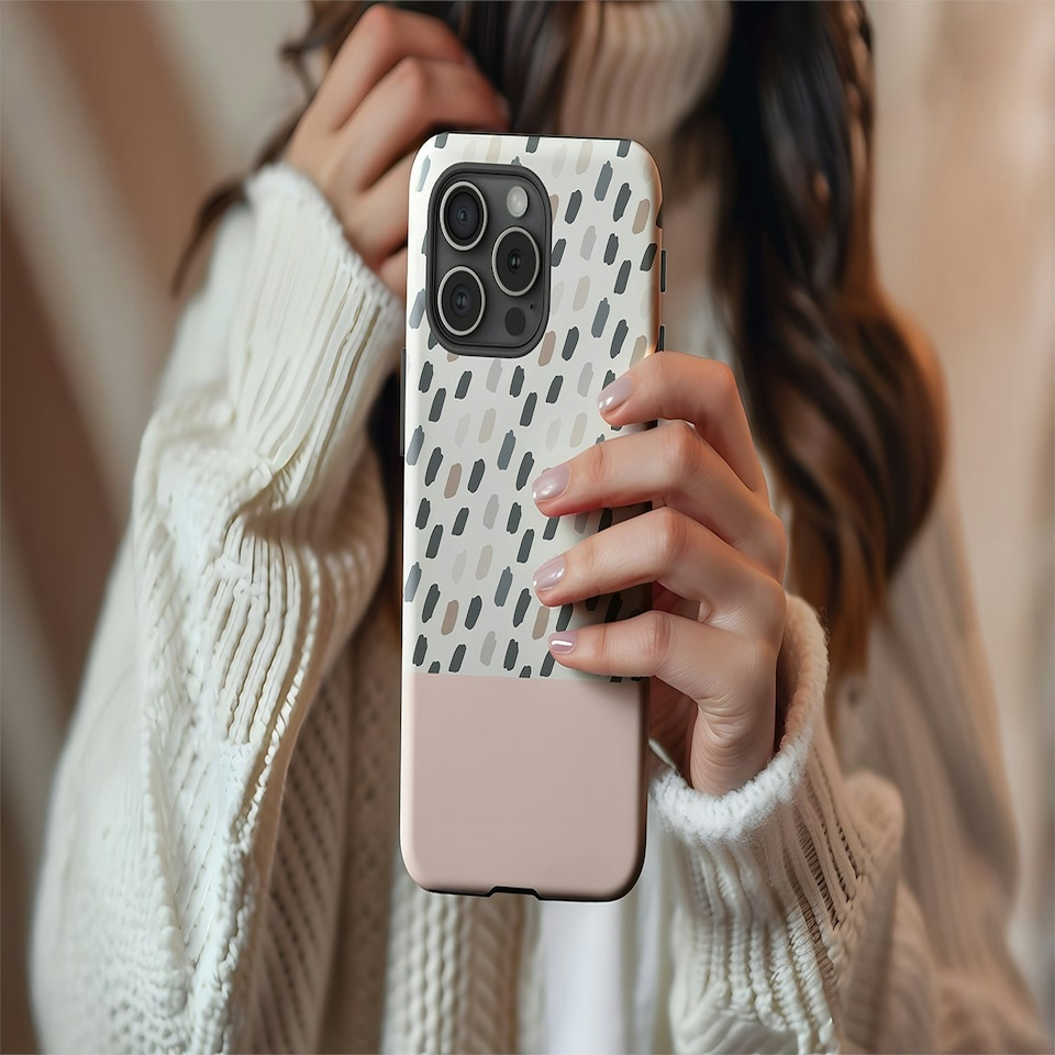image 1 of Pink Mocca Phone Case | Pink | iPhone 16 Pro
Tough | iPhone 16 Pro
Tough