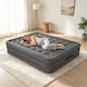 image 3 of Ezysleep Deluxe Double Single Flocked Camping Airbed Inflatable Mattress Blow Up Air Bed